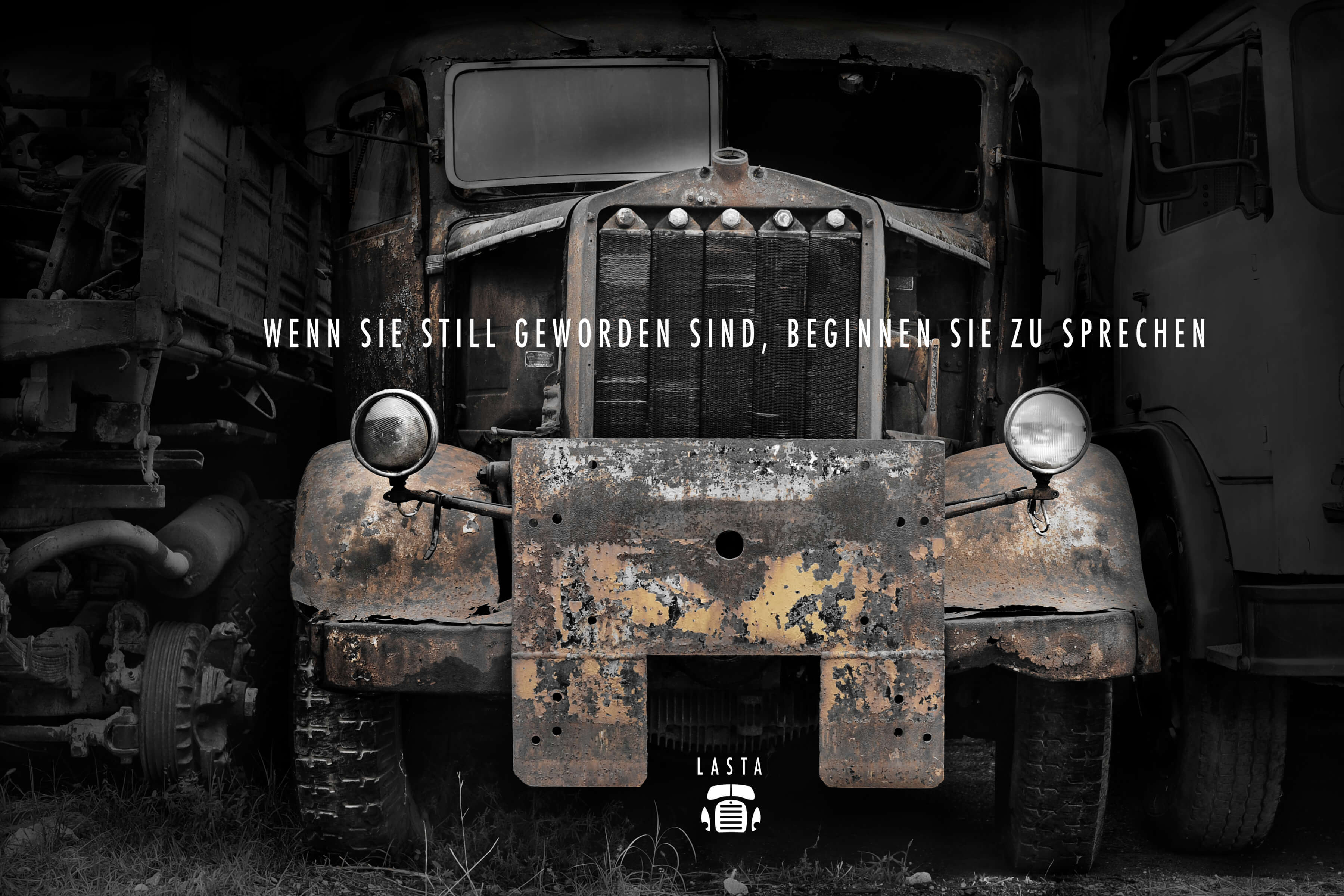 WENN SIE STILL GEWORDEN SIND, BEGINNEN SIE ZU SPRECHEN